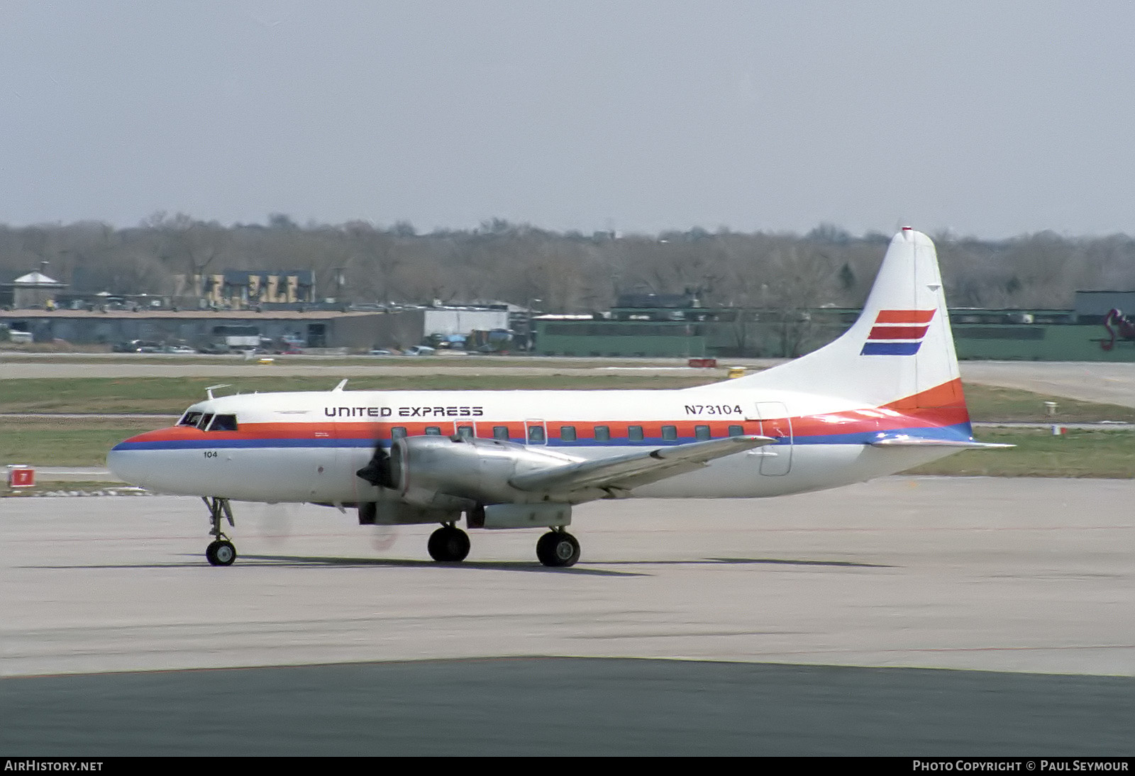 Aircraft Photo of N73104 | Convair 580 | United Express | AirHistory.net #837733