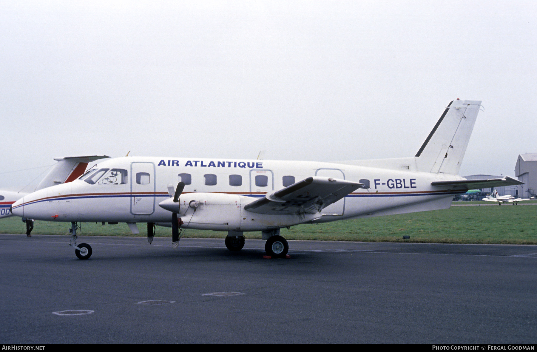 Aircraft Photo of F-GBLE | Embraer EMB-110P2 Bandeirante | Air Atlantique | AirHistory.net #837739