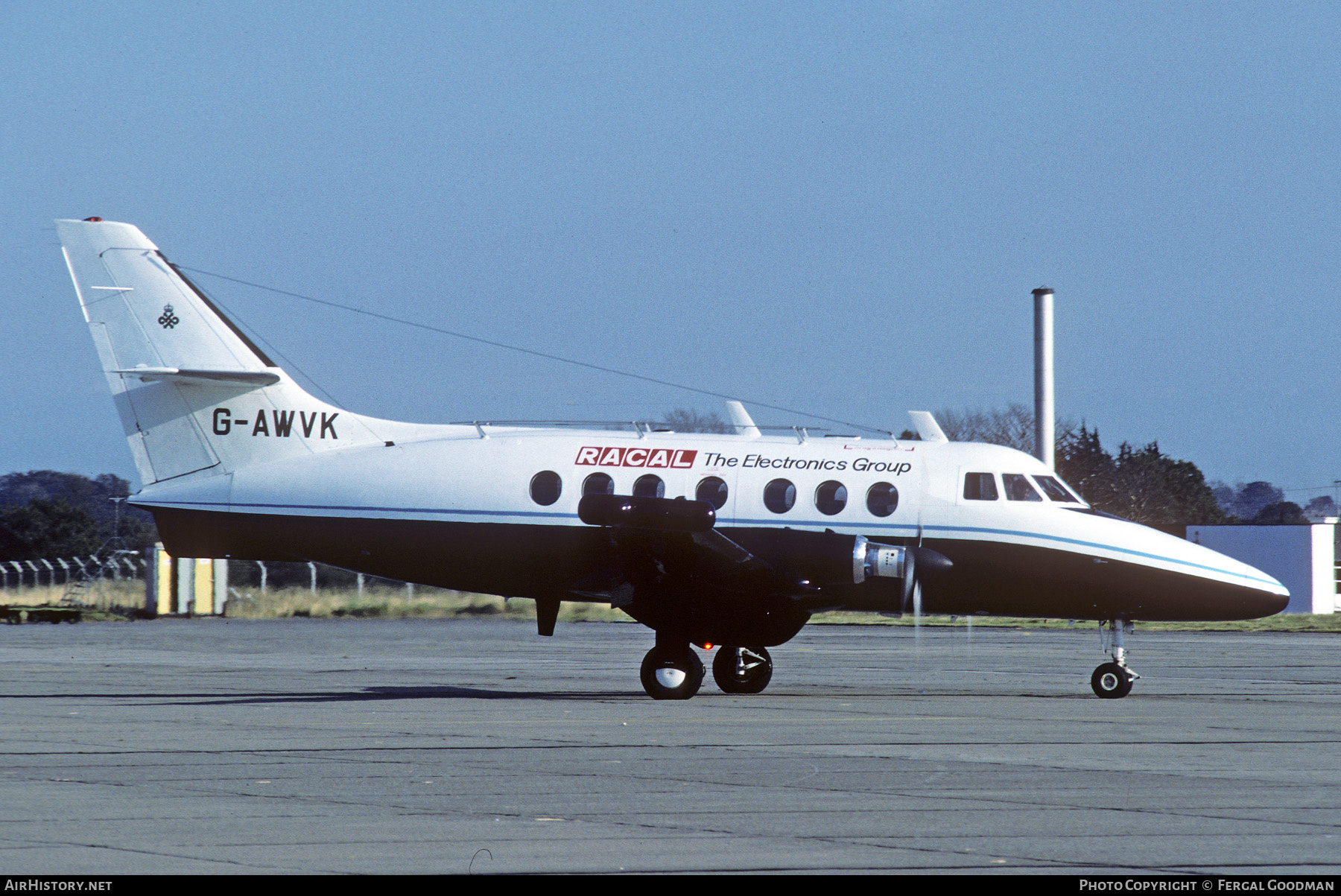 Aircraft Photo of G-AWVK | Handley Page HP-137 Jetstream 1 | Racal Electronics | AirHistory.net #837744