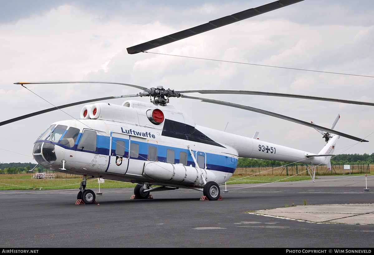 Aircraft Photo of 9351 | Mil Mi-8S | Germany - Air Force | AirHistory.net #837782