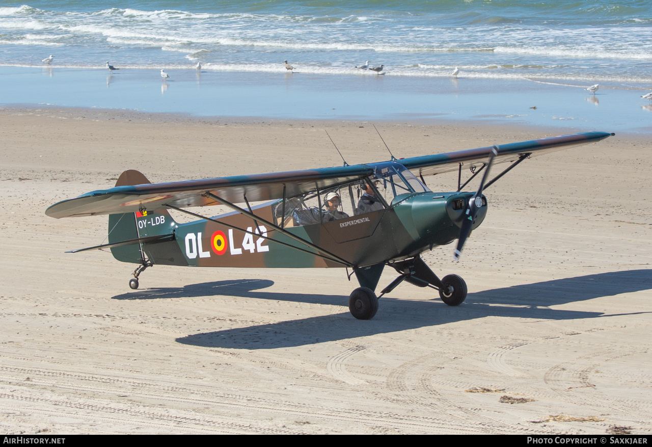 Aircraft Photo of OY-LDB / OL-L42 | Piper PA-18-95 Super Cub | Belgium - Air Force | AirHistory.net #837787