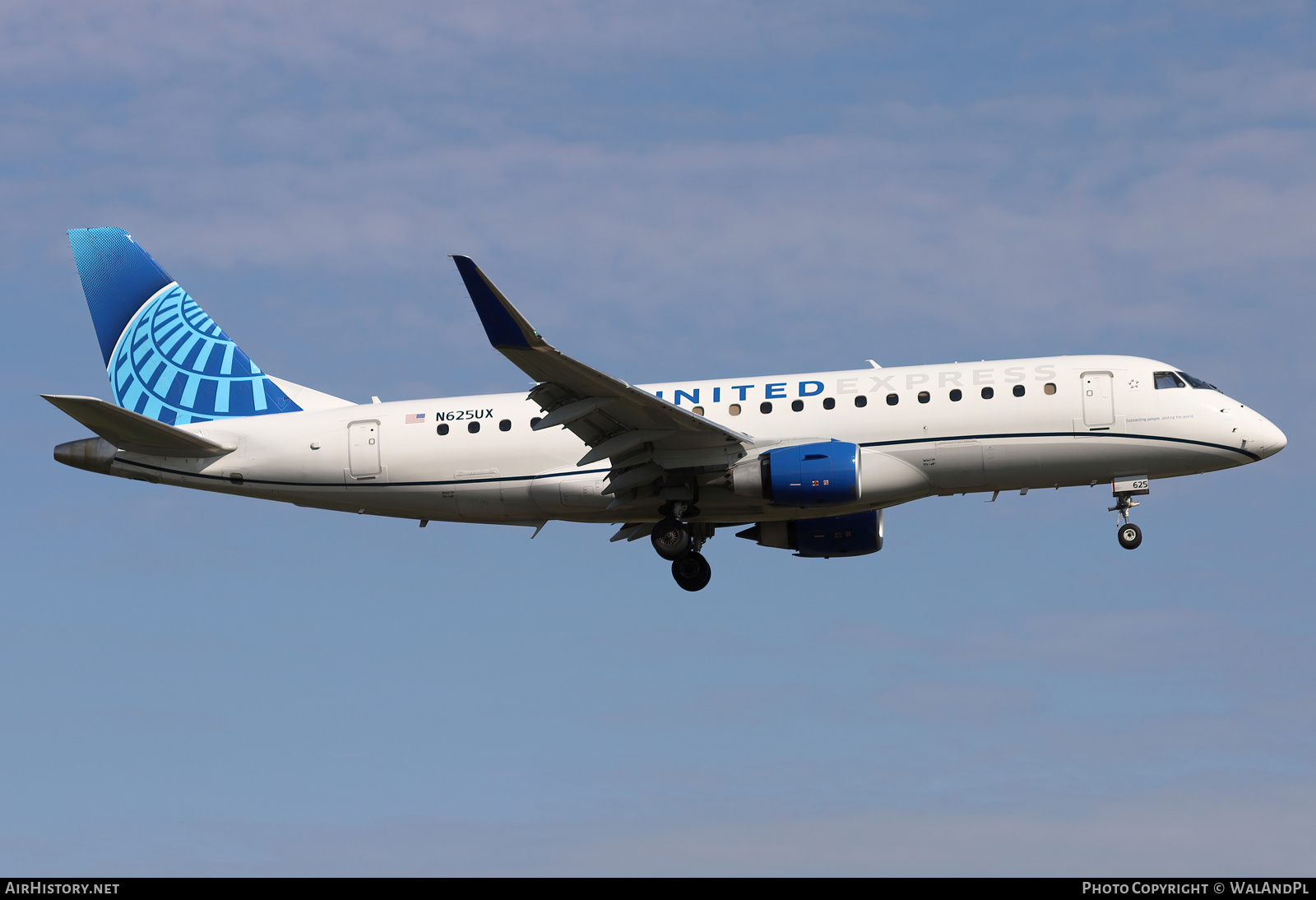 Aircraft Photo of N625UX | Embraer 170LR (ERJ-170-100LR) | United Express | AirHistory.net #837794