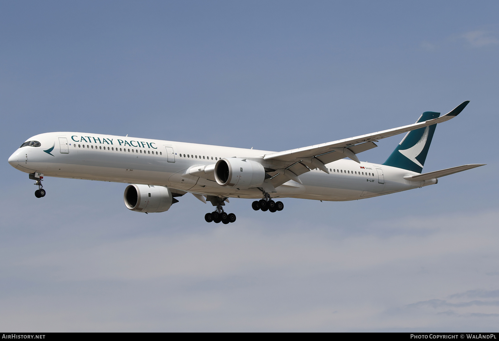 Aircraft Photo of B-LXF | Airbus A350-1041 | Cathay Pacific Airways | AirHistory.net #837801