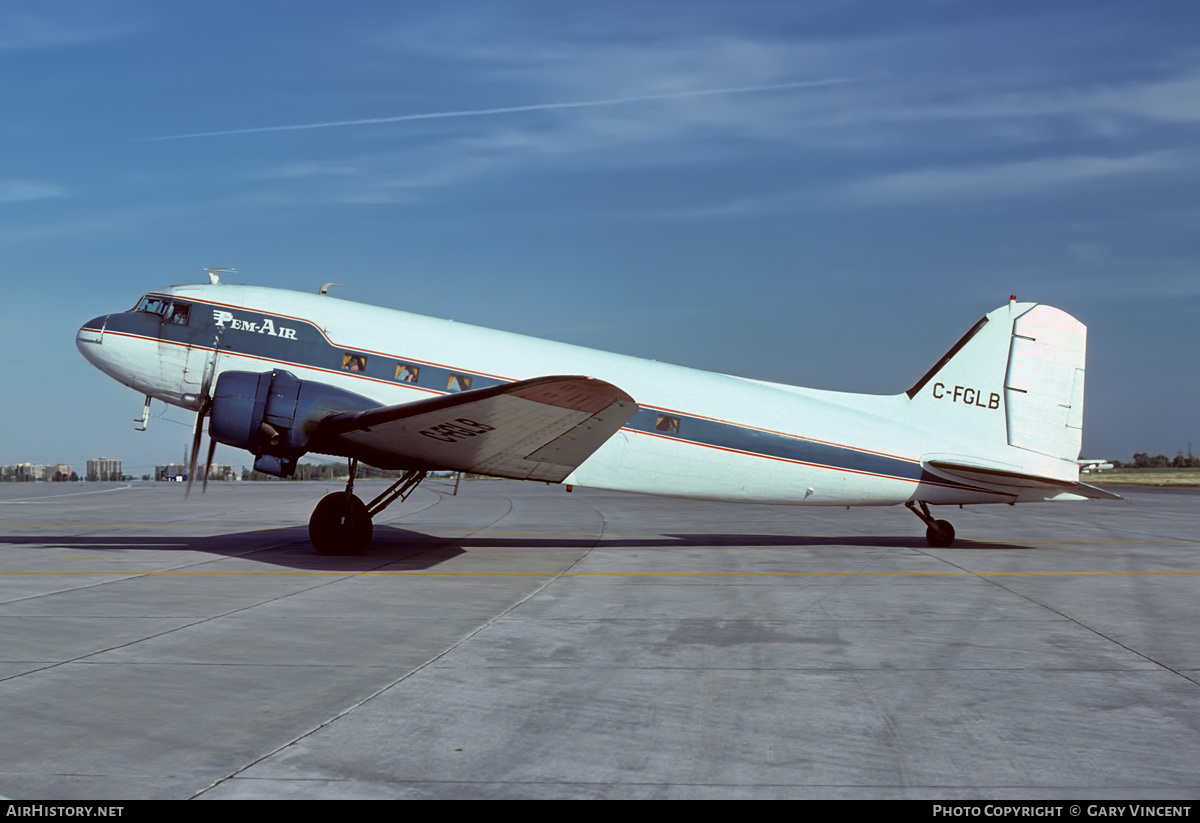 Aircraft Photo of C-FGLB | Douglas DC-3-178 | Pem-Air | AirHistory.net #837810