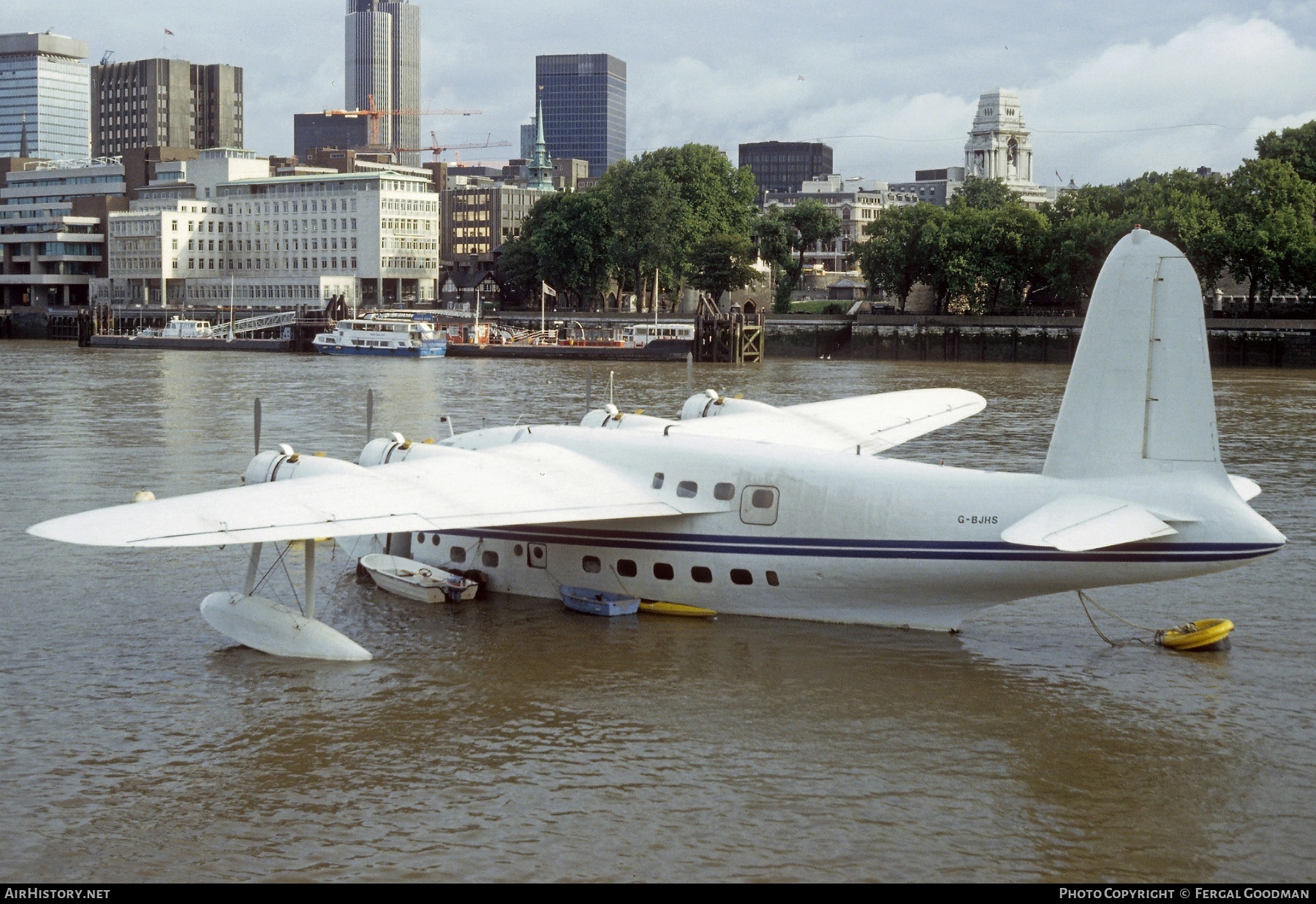 Aircraft Photo of G-BJHS | Short S.25 Sunderland 5(AN) | AirHistory.net #837830