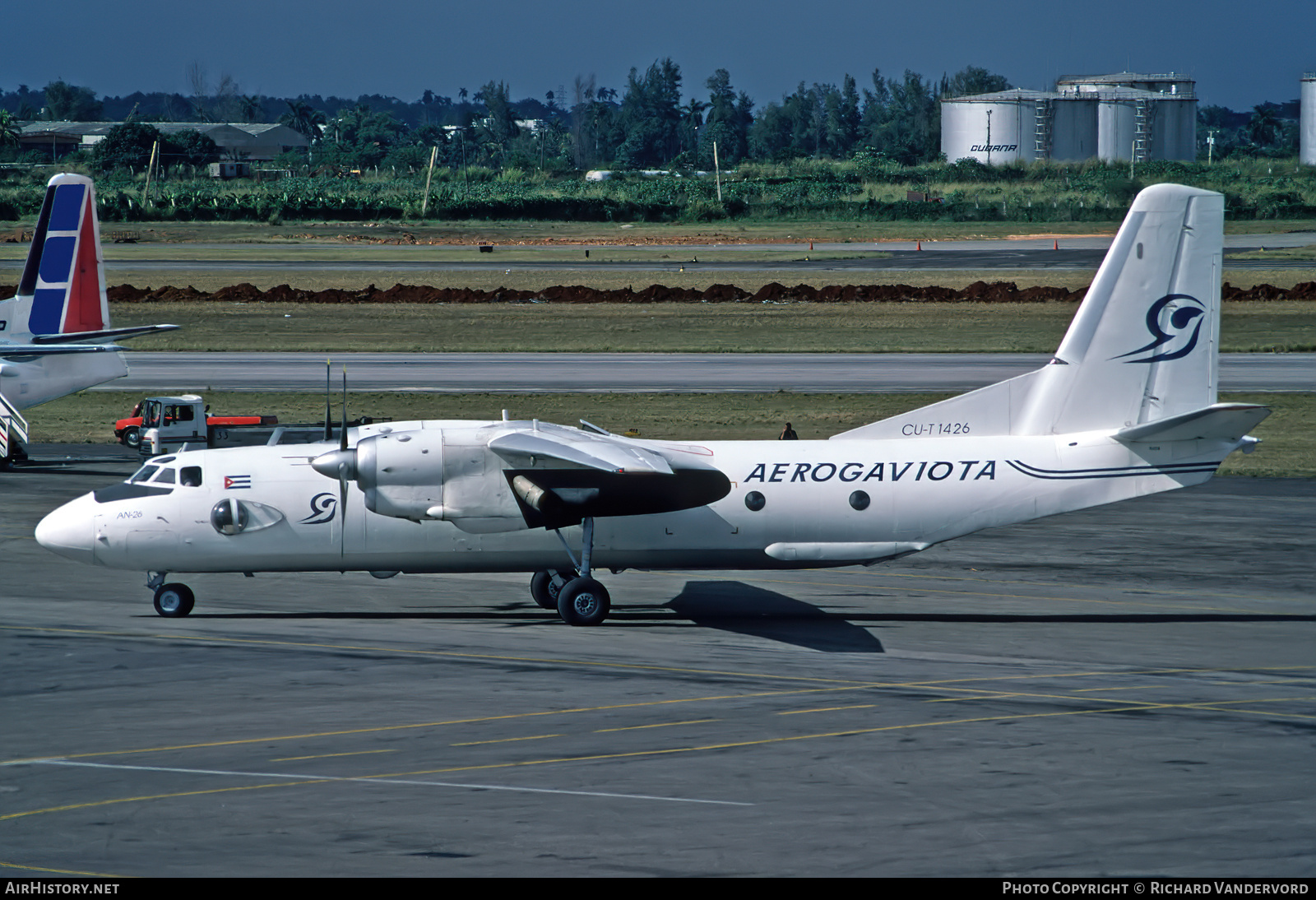Aircraft Photo of CU-T1426 | Antonov An-26 | Aerogaviota | AirHistory.net #837832