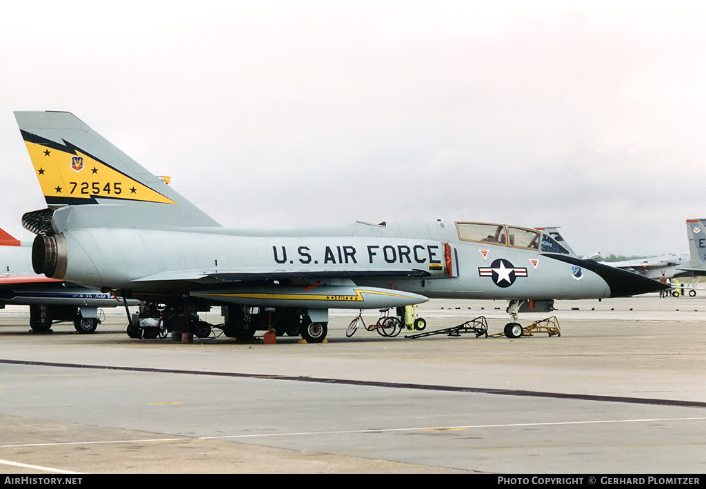 Aircraft Photo of 57-2545 | Convair F-106B Delta Dart | USA - Air Force | AirHistory.net #837861