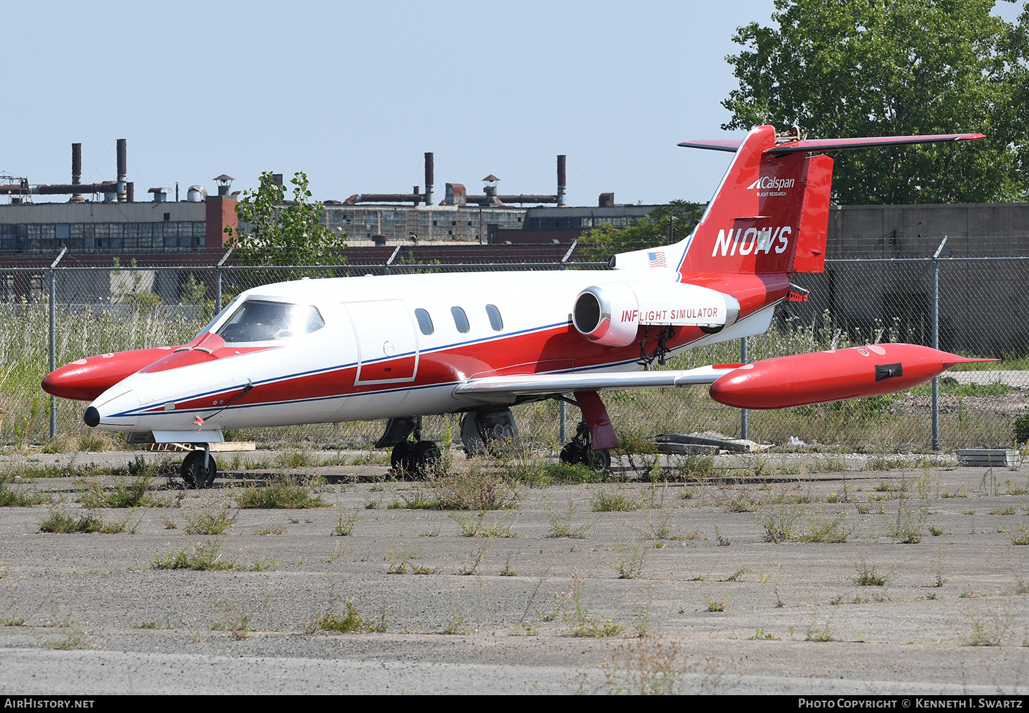 Aircraft Photo of N101VS | Gates Learjet 24D | Calspan Aerospace | AirHistory.net #837863