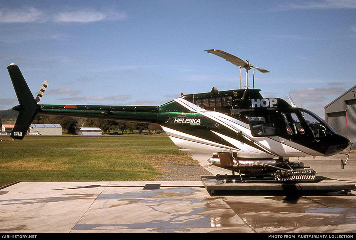 Aircraft Photo of ZK-HOP / HOP | Bell 206B-2 JetRanger II | Heli Sika | AirHistory.net #837865