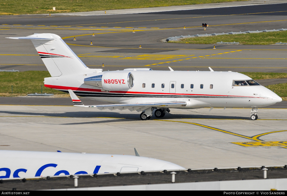 Aircraft Photo of N805VZ | Bombardier Challenger 604 (CL-600-2B16) | AirHistory.net #837874