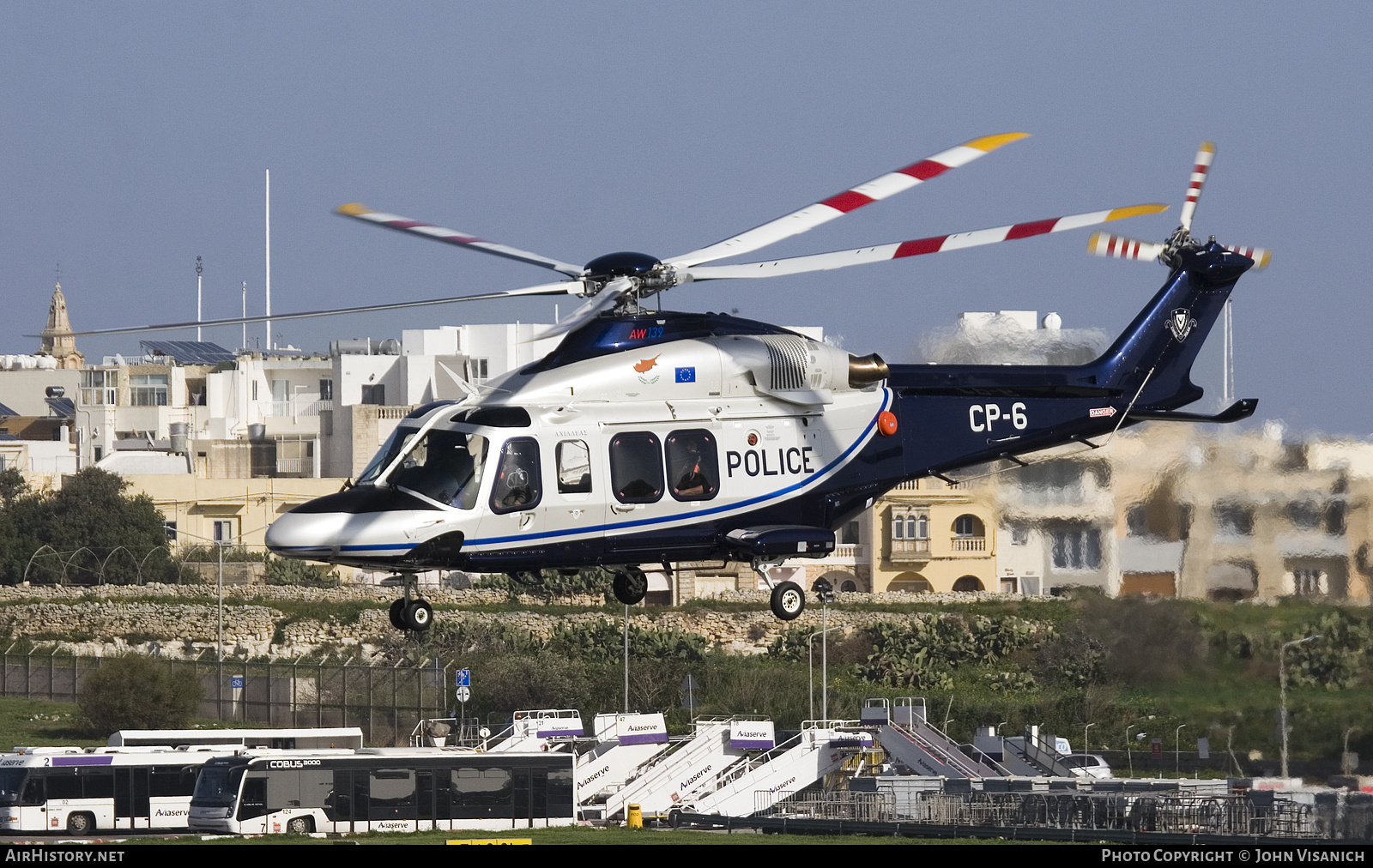 Aircraft Photo of CP-6 | AgustaWestland AW-139 | Cyprus - Police | AirHistory.net #837896