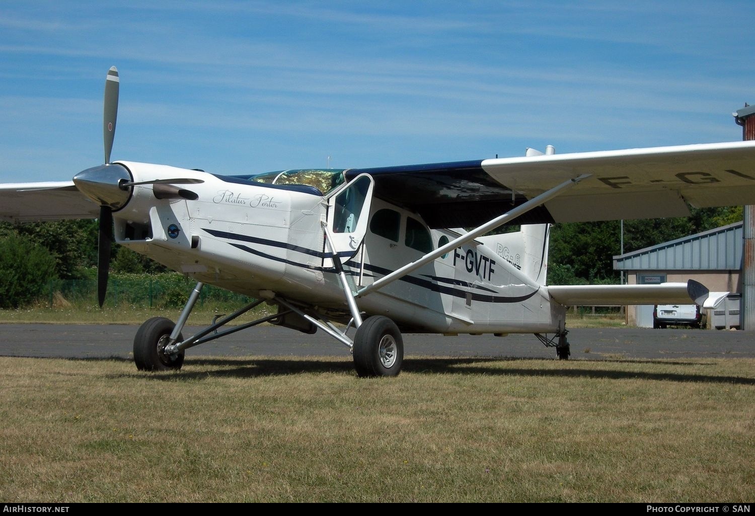 Aircraft Photo of F-GVTF | Pilatus PC-6/B2-H4 Turbo Porter | AirHistory.net #837906