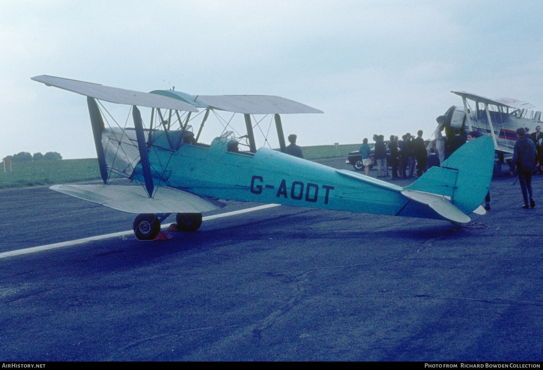 Aircraft Photo of G-AODT | De Havilland D.H. 82A Tiger Moth II | AirHistory.net #837930
