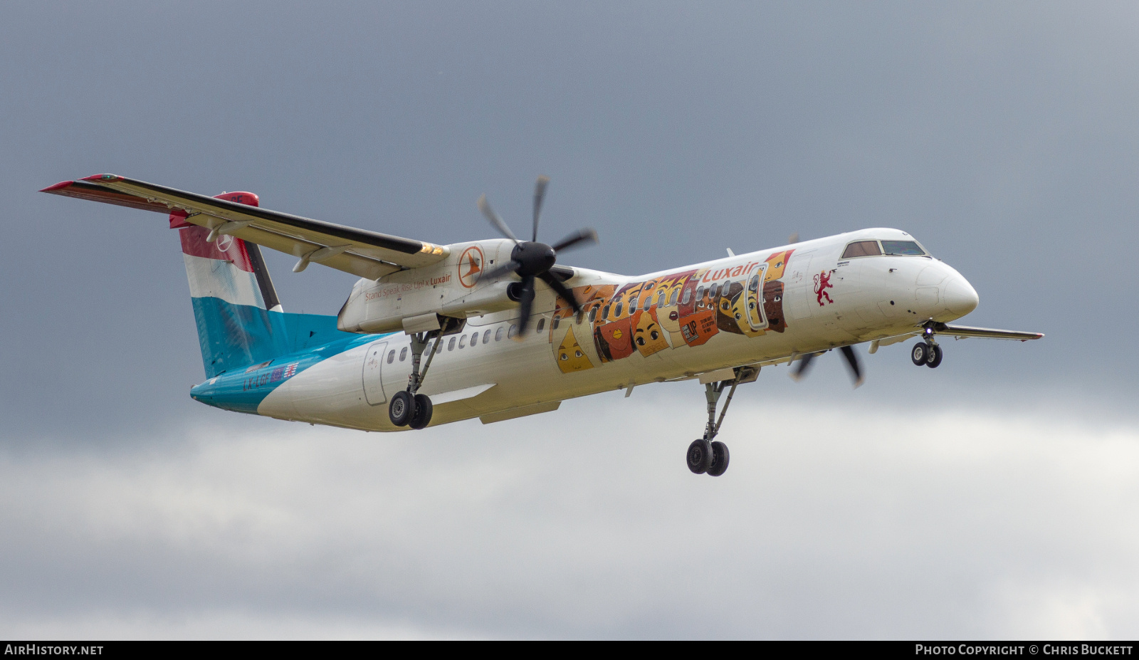 Aircraft Photo of LX-LGF | Bombardier DHC-8-402 Dash 8 | Luxair | AirHistory.net #837932
