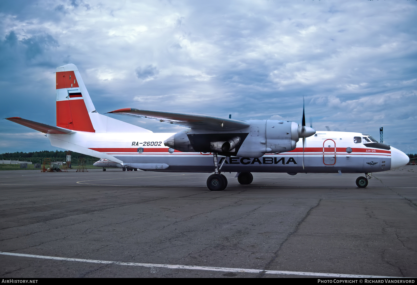 Aircraft Photo of RA-26002 | Antonov An-26 | Lesavia | AirHistory.net #837938