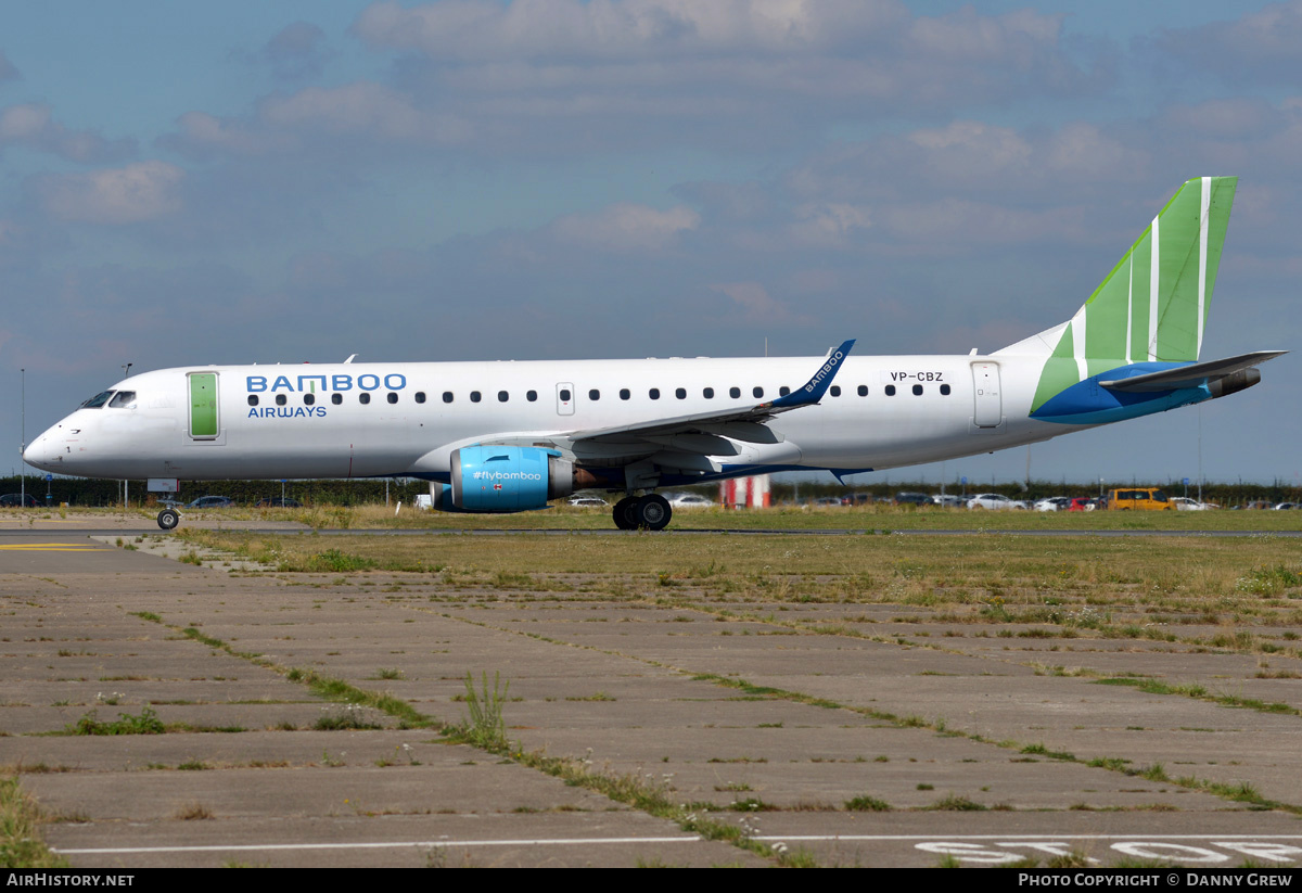 Aircraft Photo of VP-CBZ | Embraer 190LR (ERJ-190-100LR) | Bamboo Airways | AirHistory.net #837944