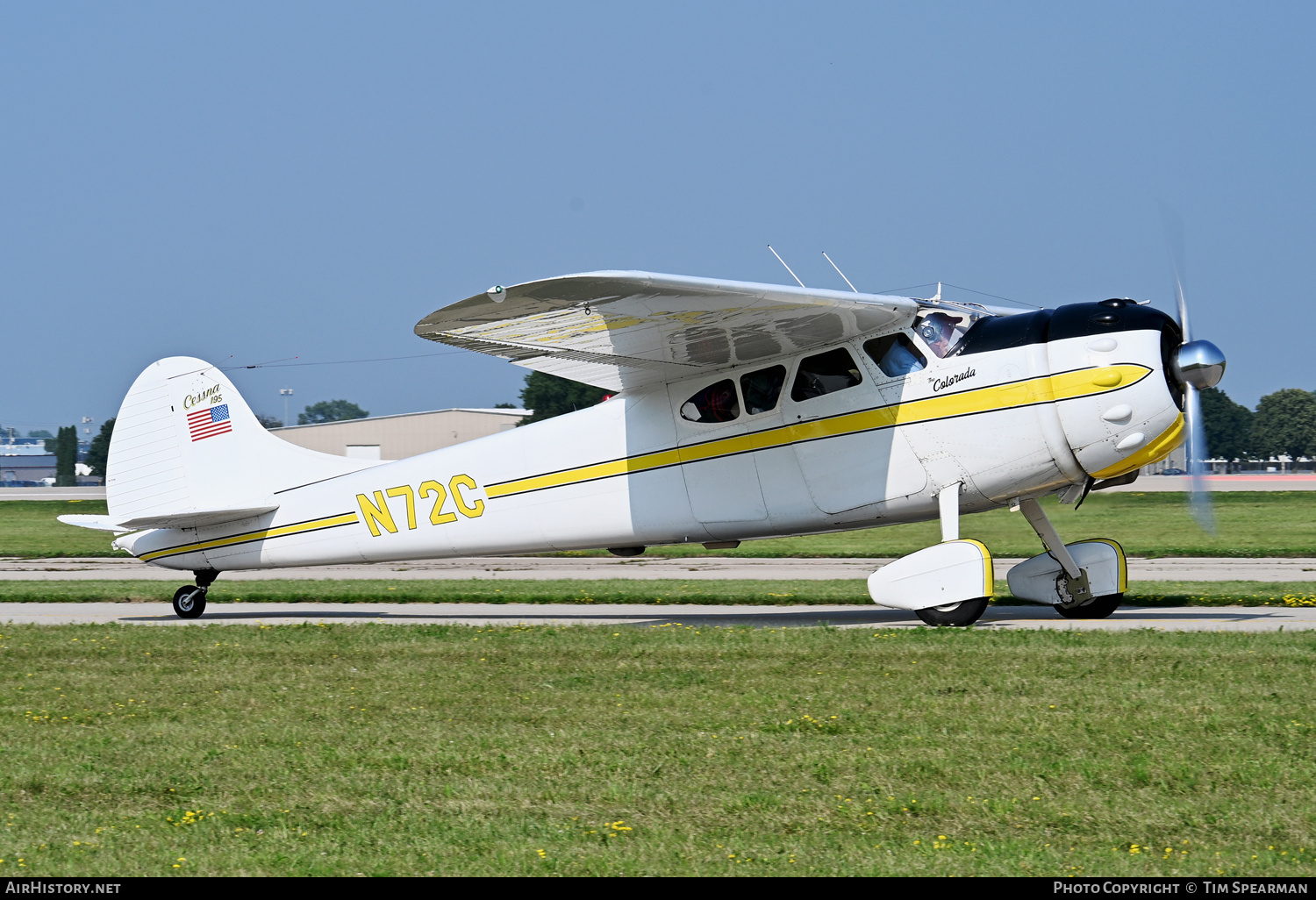 Aircraft Photo of N72C | Cessna 195 | AirHistory.net #837945