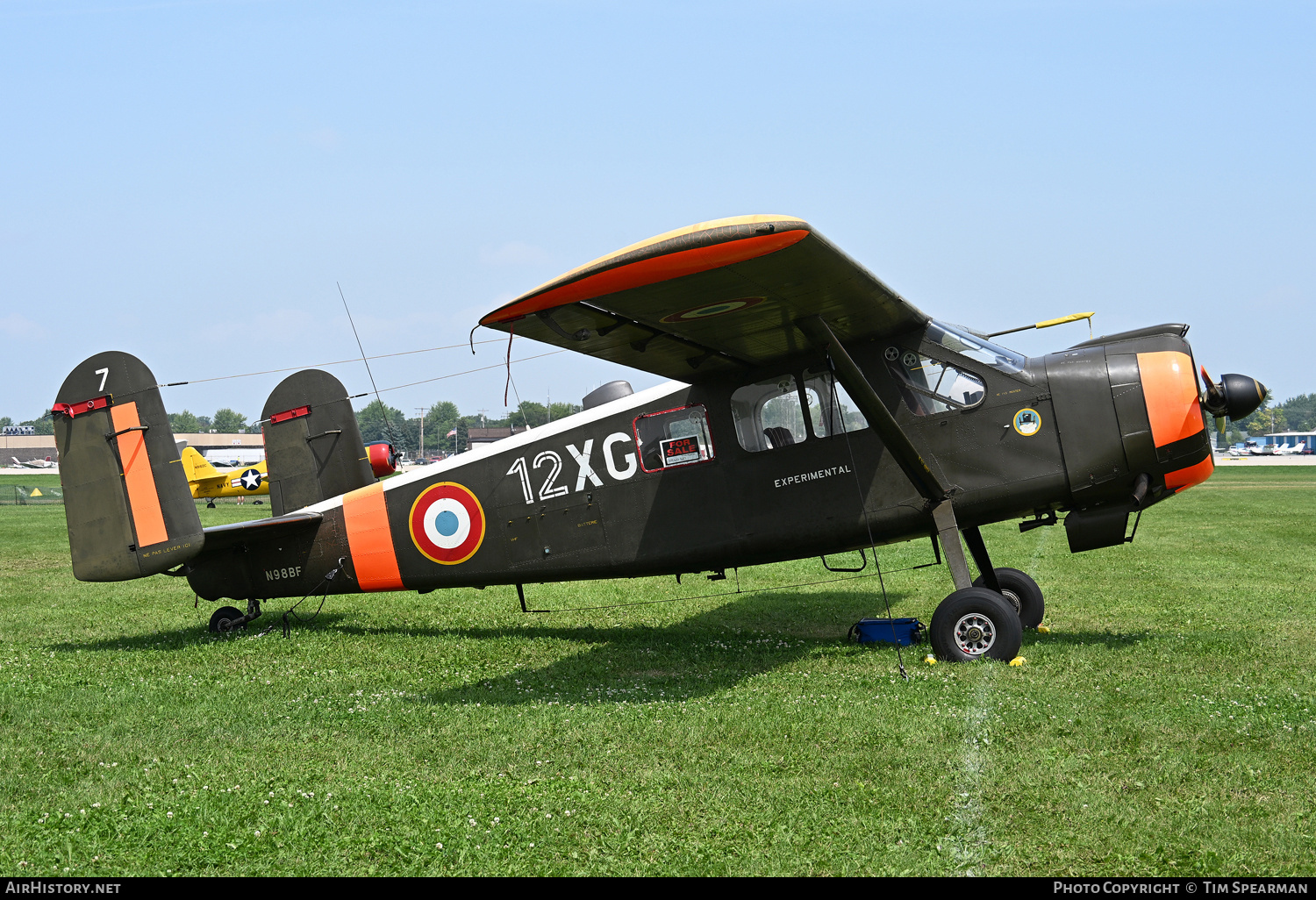 Aircraft Photo of N98BF / 7 | Max Holste MH.1521M Broussard | France - Air Force | AirHistory.net #837948