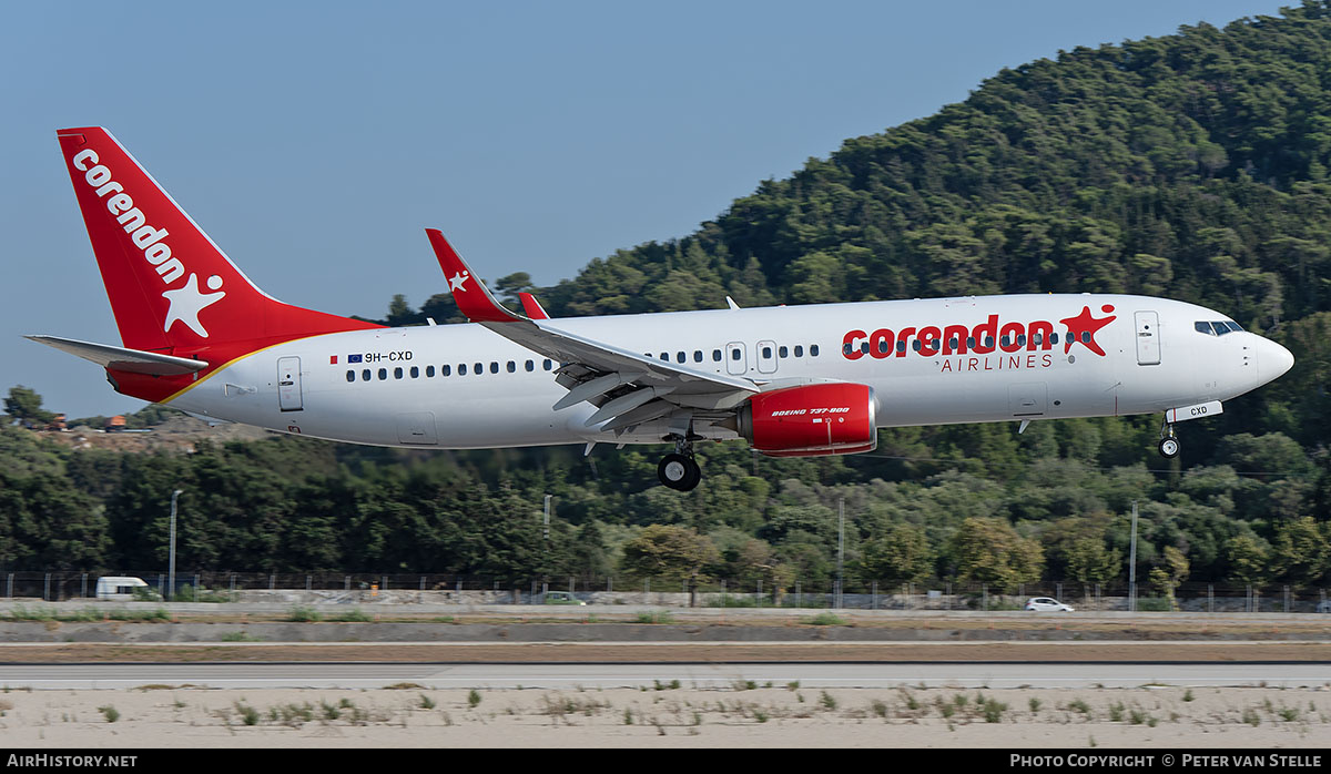 Aircraft Photo of 9H-CXD | Boeing 737-8GP | Corendon Airlines | AirHistory.net #837951