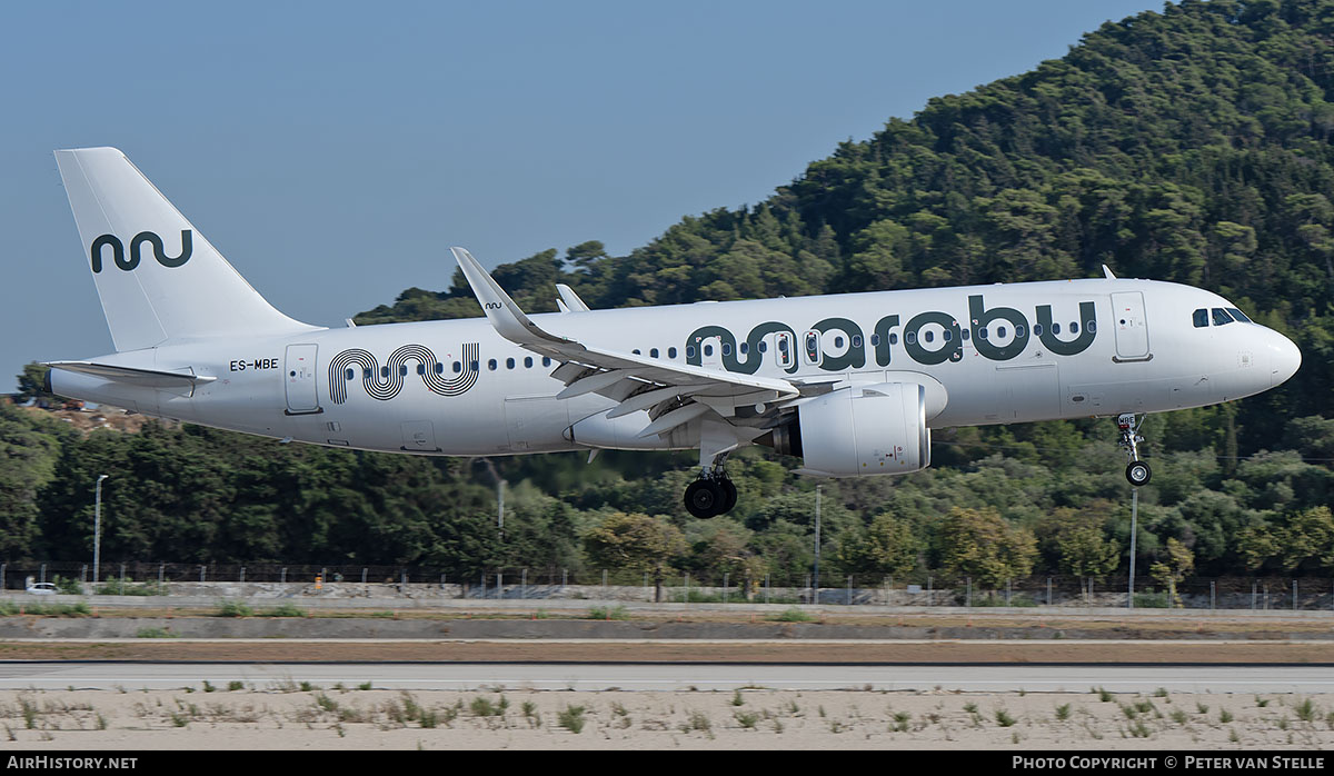 Aircraft Photo of ES-MBE | Airbus A320-271N | Marabu Airlines | AirHistory.net #837952