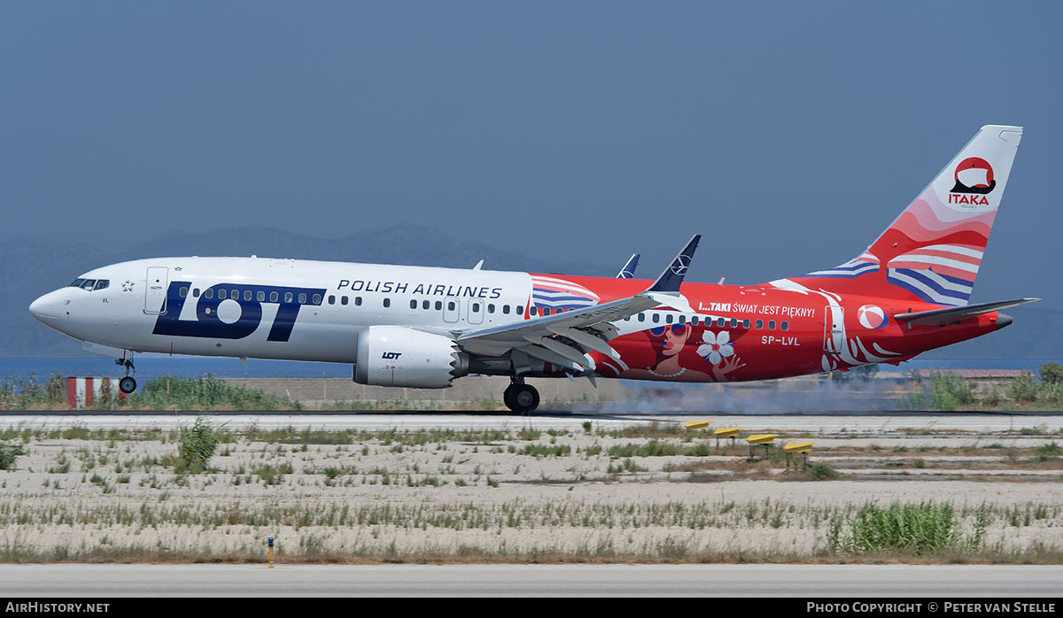 Aircraft Photo of SP-LVL | Boeing 737-8 Max 8 | LOT Polish Airlines - Polskie Linie Lotnicze | AirHistory.net #837955