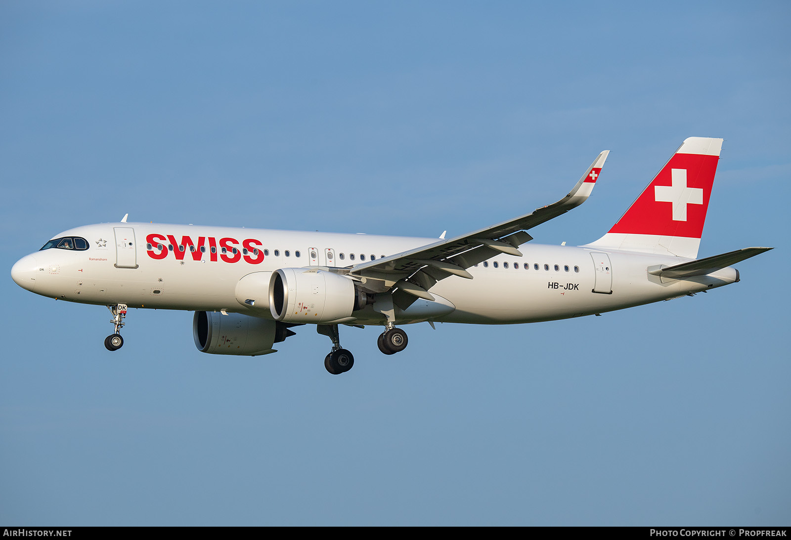 Aircraft Photo of HB-JDK | Airbus A320-271N | Swiss International Air Lines | AirHistory.net #837960