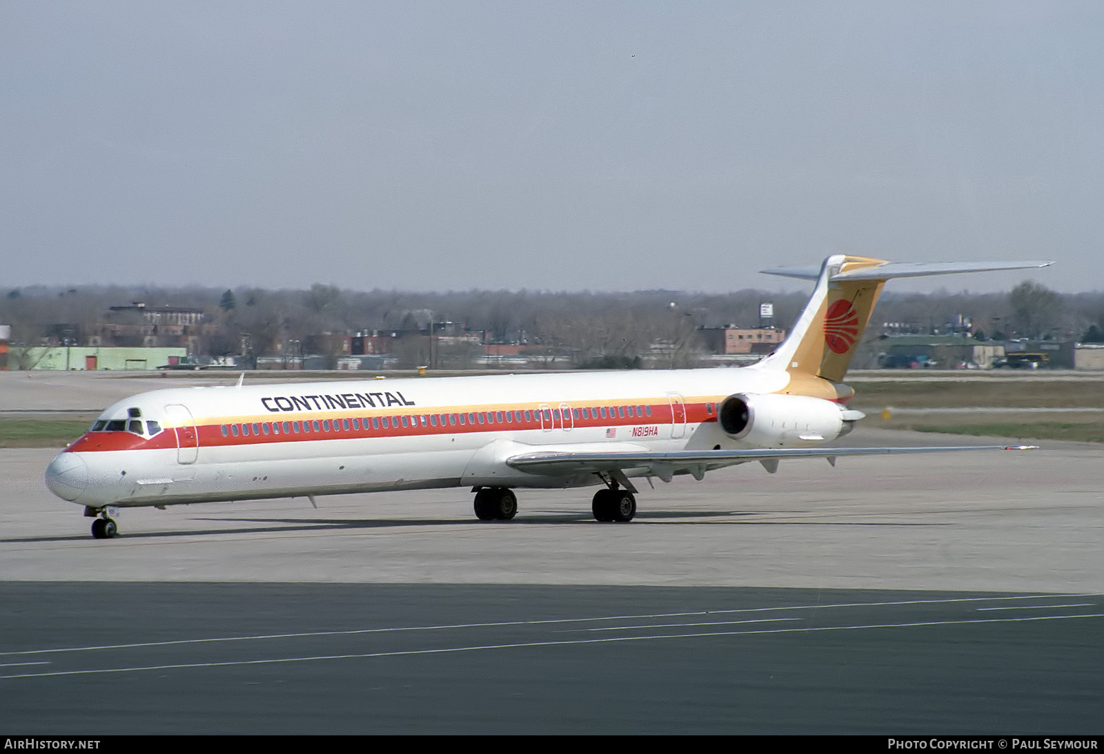Aircraft Photo of N819HA | McDonnell Douglas MD-81 (DC-9-81) | Continental Airlines | AirHistory.net #837970