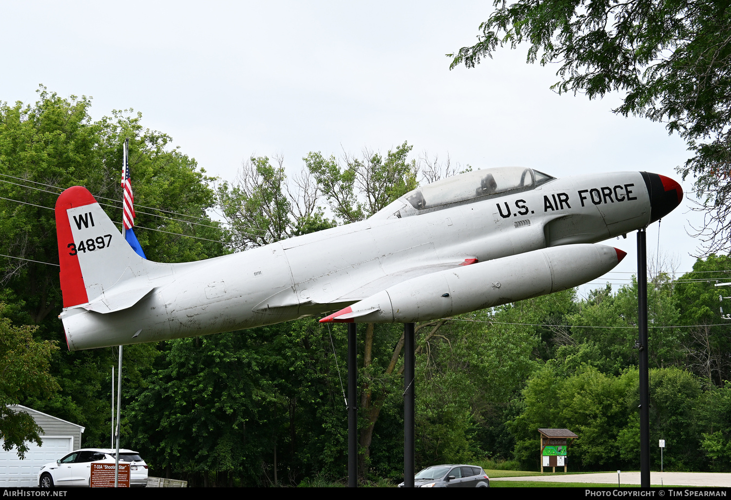 Aircraft Photo of 53-4897 / 34897 | Lockheed T-33A | USA - Air Force | AirHistory.net #837974