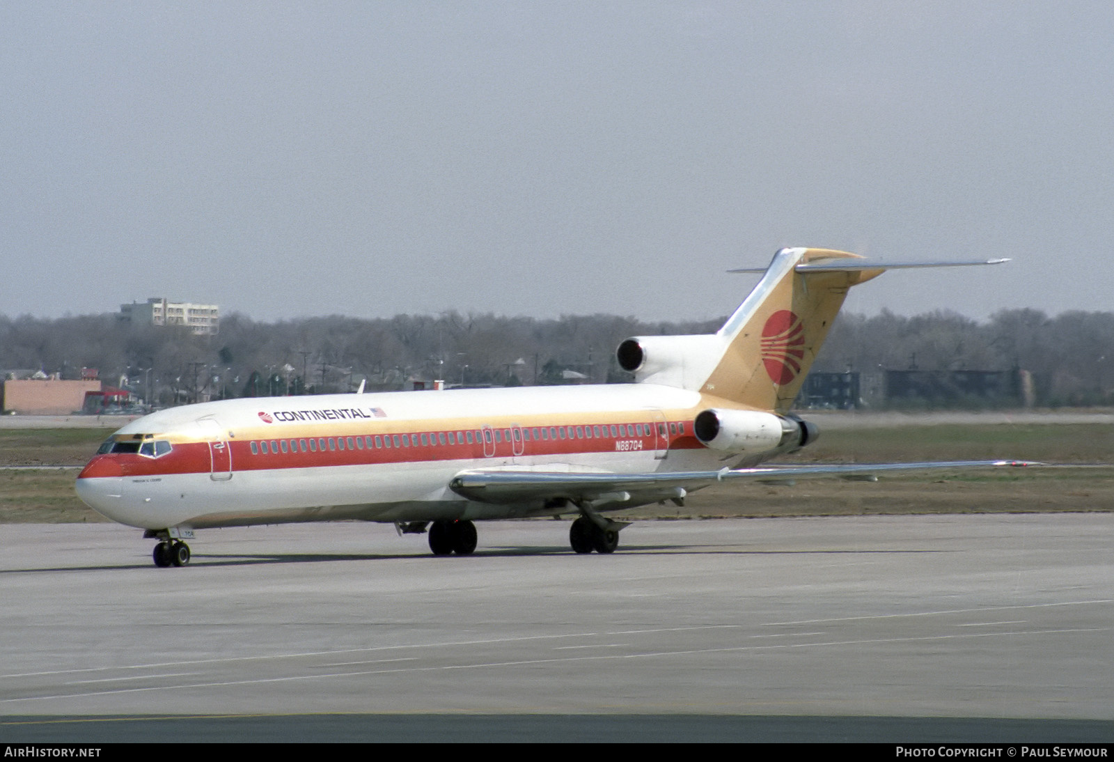 Aircraft Photo of N88704 | Boeing 727-224 | Continental Airlines | AirHistory.net #837975