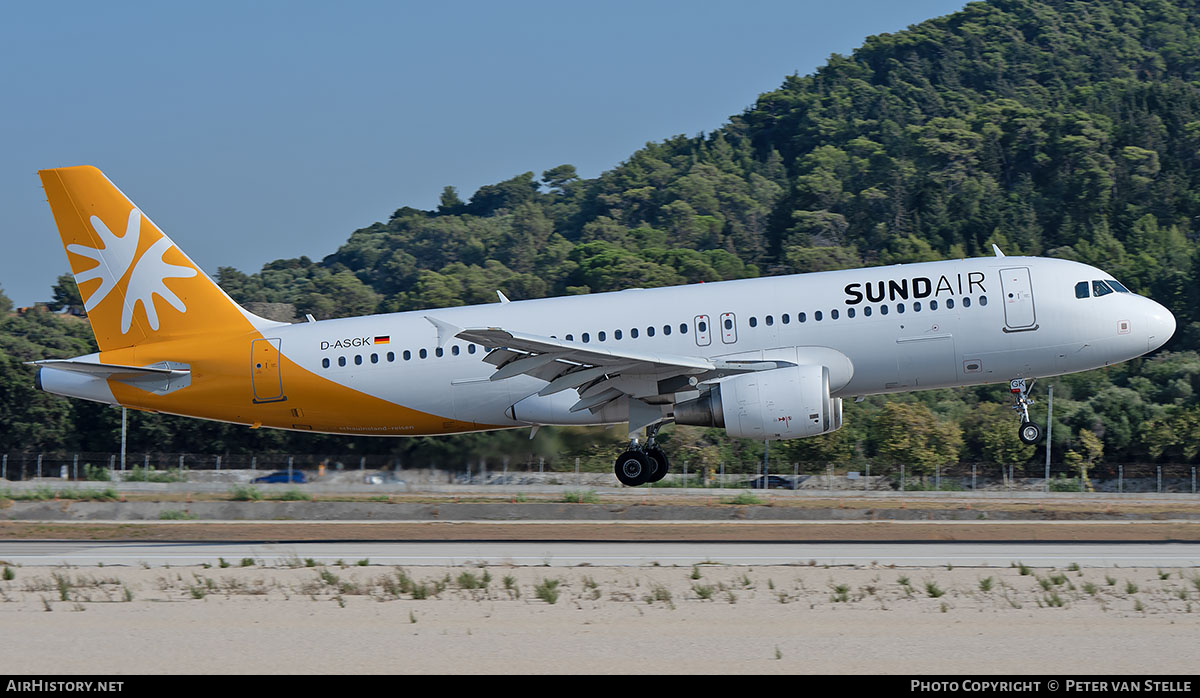 Aircraft Photo of D-ASGK | Airbus A320-214 | Sundair | AirHistory.net #837981