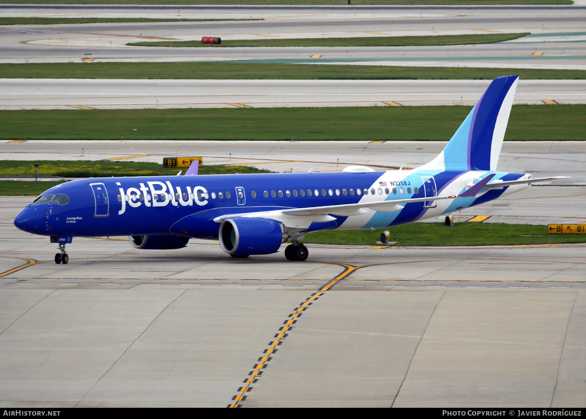 Aircraft Photo of N3258J | Airbus A220-371 (BD-500-1A11) | AirHistory.net #837993