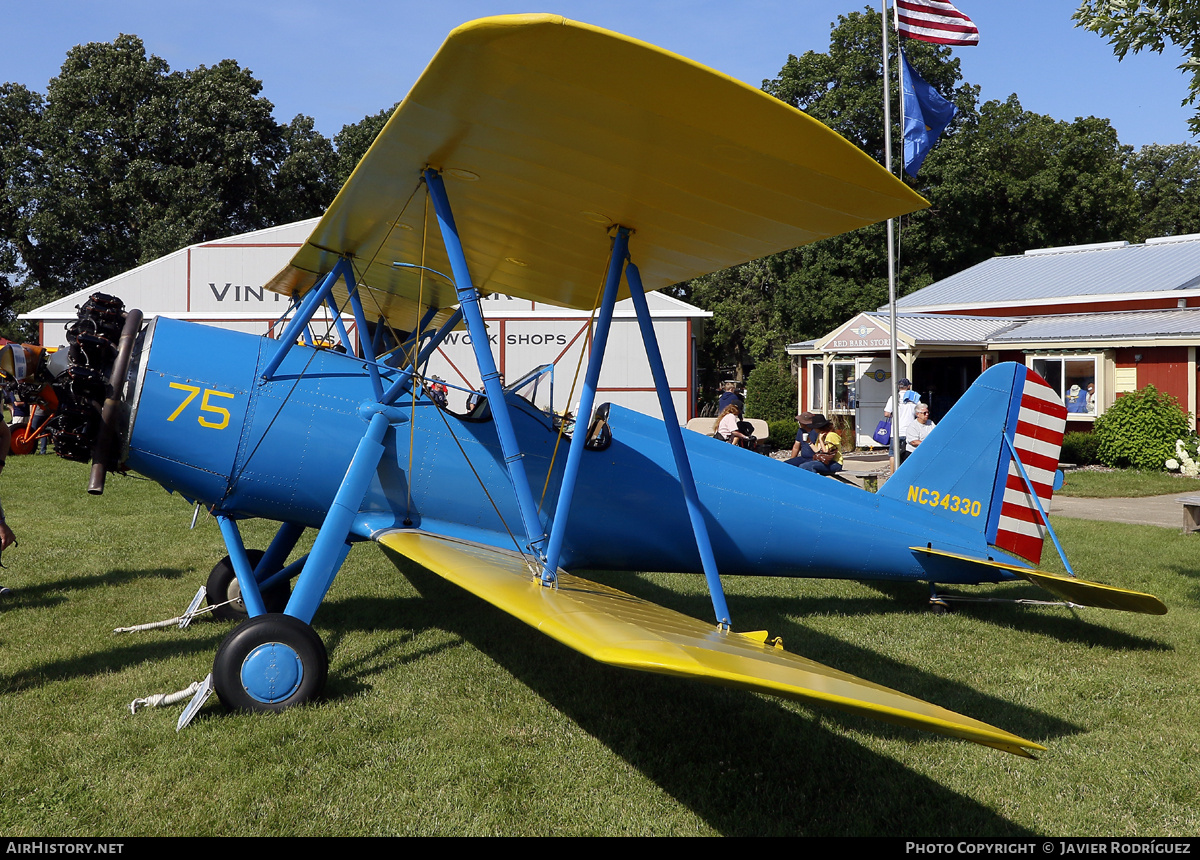 Aircraft Photo of N34330 / NC34330 | Meyers OTW-125 | AirHistory.net #837994
