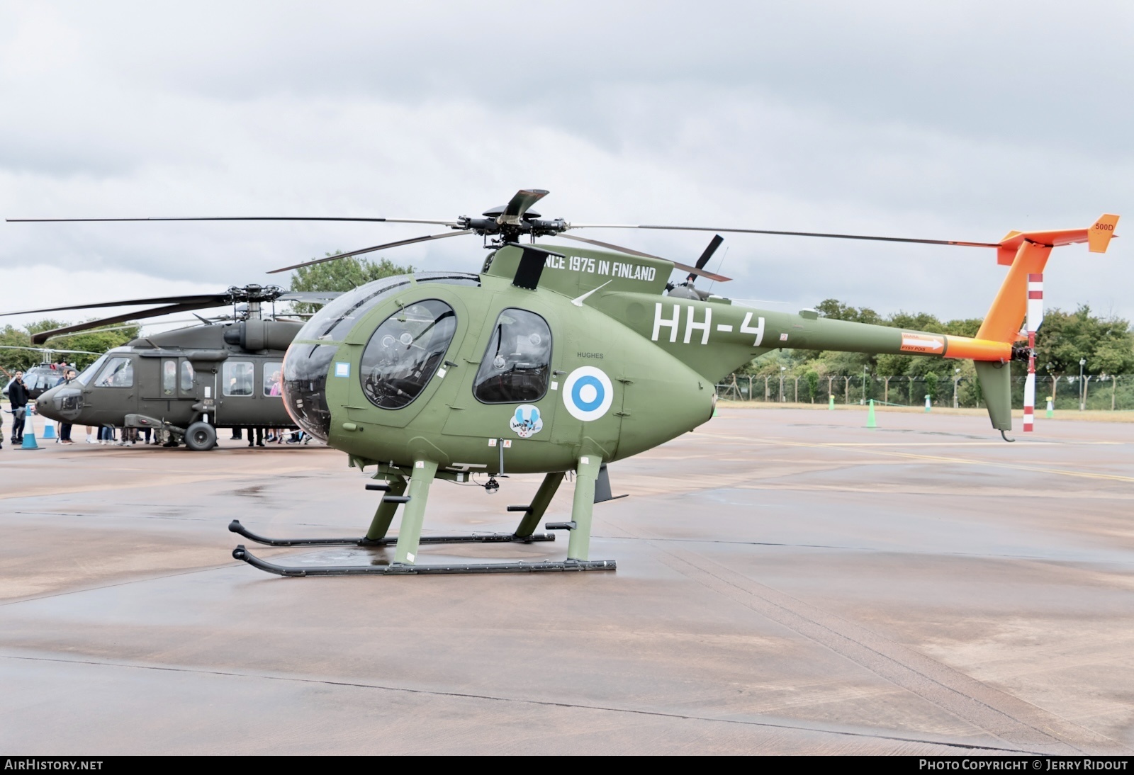 Aircraft Photo of HH-4 | Hughes 500D (369D) | Finland - Army | AirHistory.net #838004