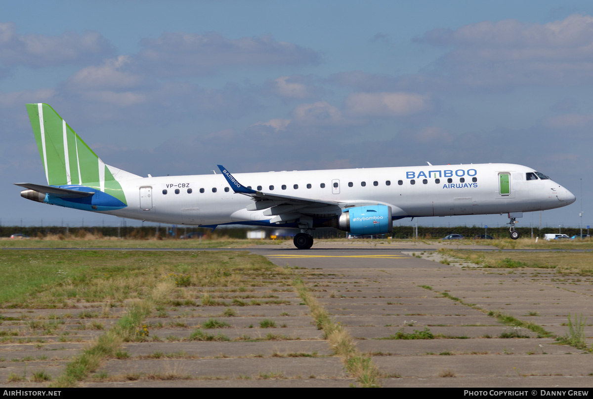 Aircraft Photo of VP-CBZ | Embraer 190LR (ERJ-190-100LR) | Bamboo Airways | AirHistory.net #838032