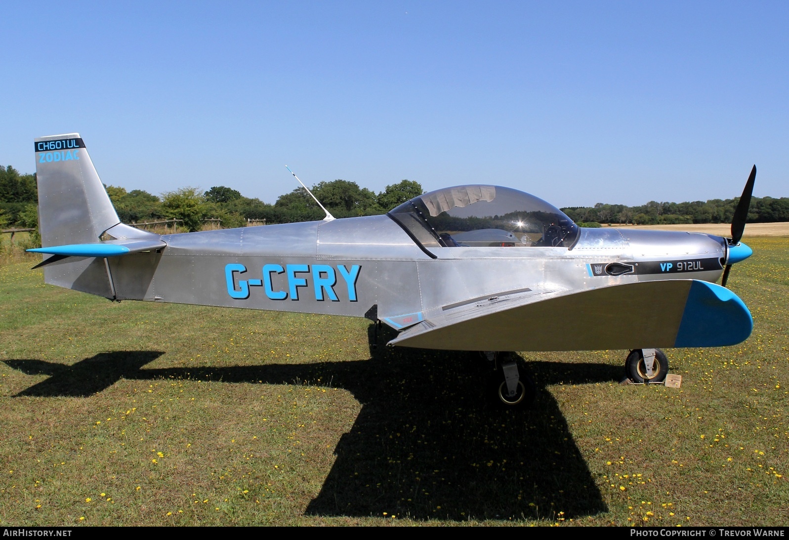 Aircraft Photo of G-CFRY | Zenair CH-601 UL Zodiac | AirHistory.net #838042