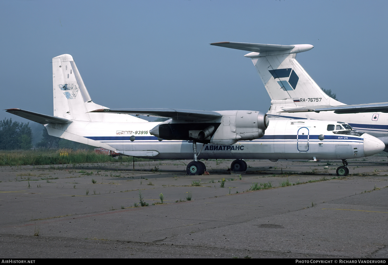 Aircraft Photo of RA-93916 | Antonov An-26 | Aviatrans | AirHistory.net #838050