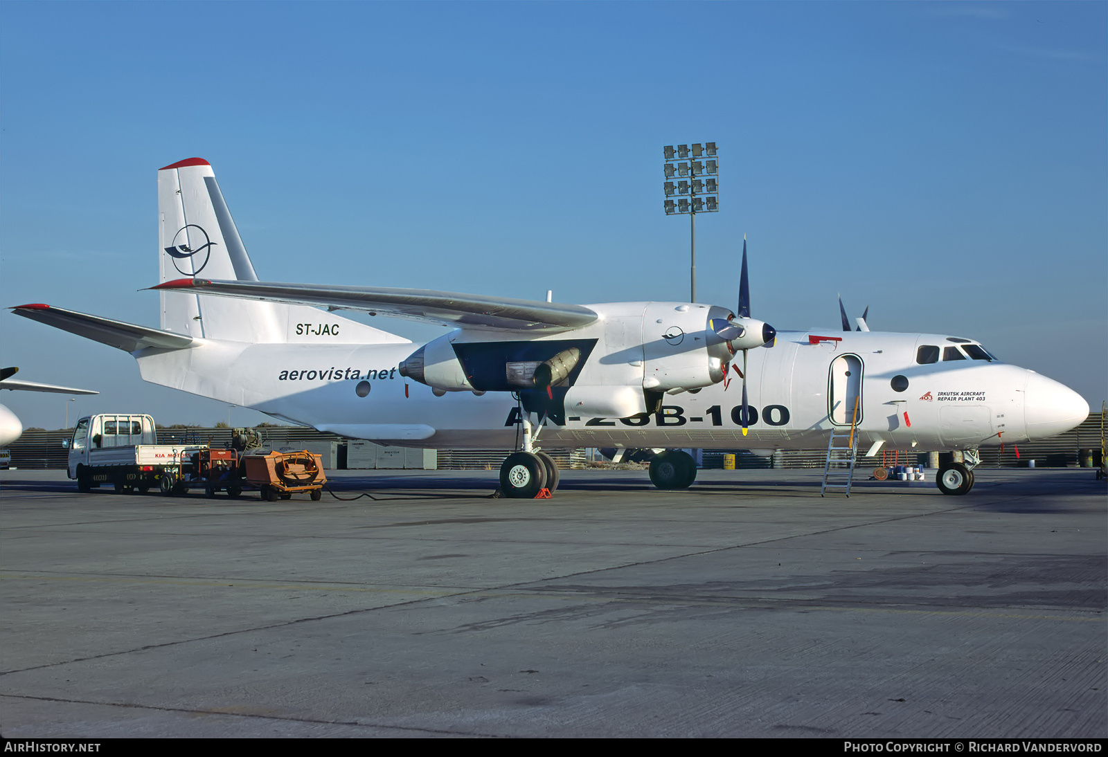 Aircraft Photo of ST-JAC | Antonov An-26B-100 | Aerovista Airlines | AirHistory.net #838052