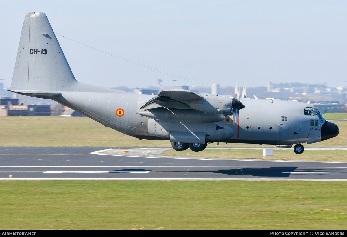 Aircraft Photo of CH-13 | Lockheed C-130H Hercules | Belgium - Air Force | AirHistory.net #838077