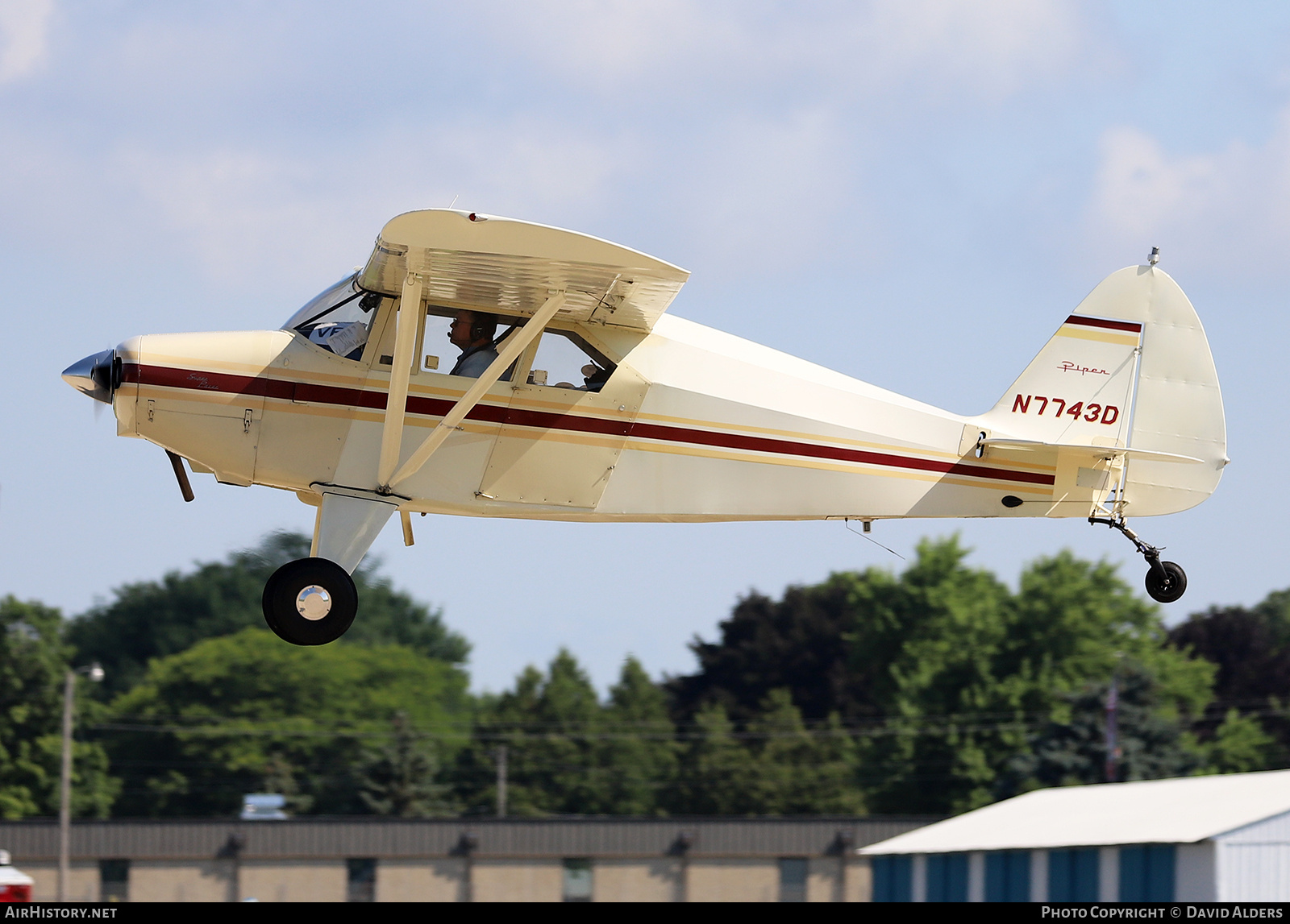 Aircraft Photo of N7743D | Piper PA-22/20-150 Pacer | AirHistory.net #838079