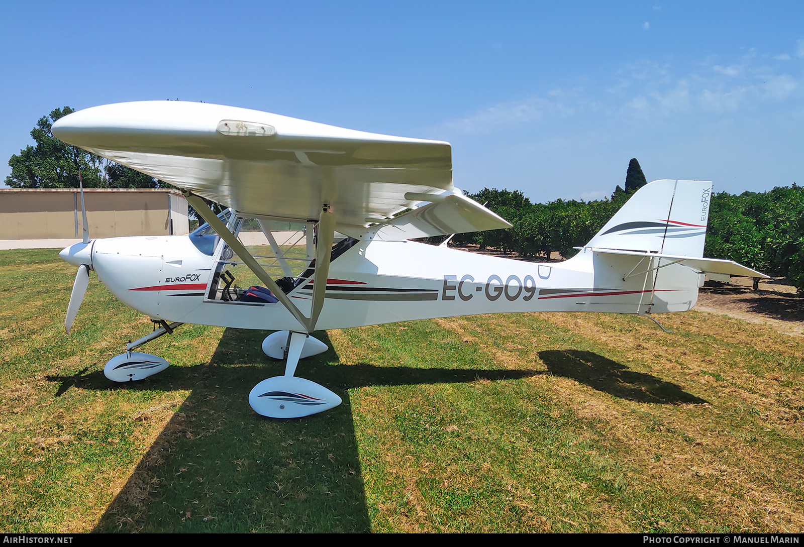 Aircraft Photo of EC-GO9 | Aeropro Eurofox 3K | AirHistory.net #838099