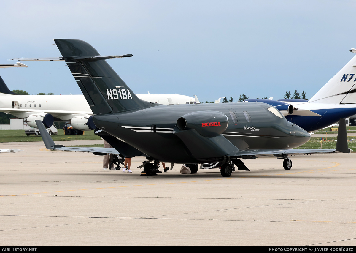 Aircraft Photo of N918A | Honda HA-420 HondaJet Elite II | AirHistory.net #838105