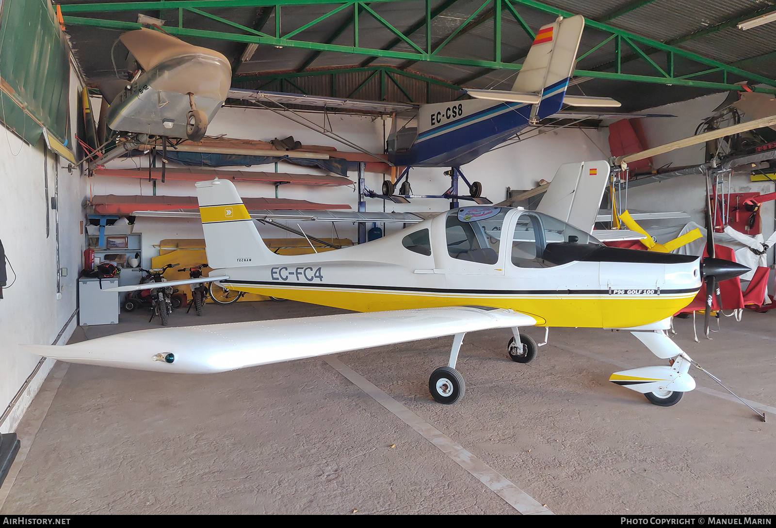 Aircraft Photo of EC-FC4 | Tecnam P-96 Golf 100 | AirHistory.net #838112