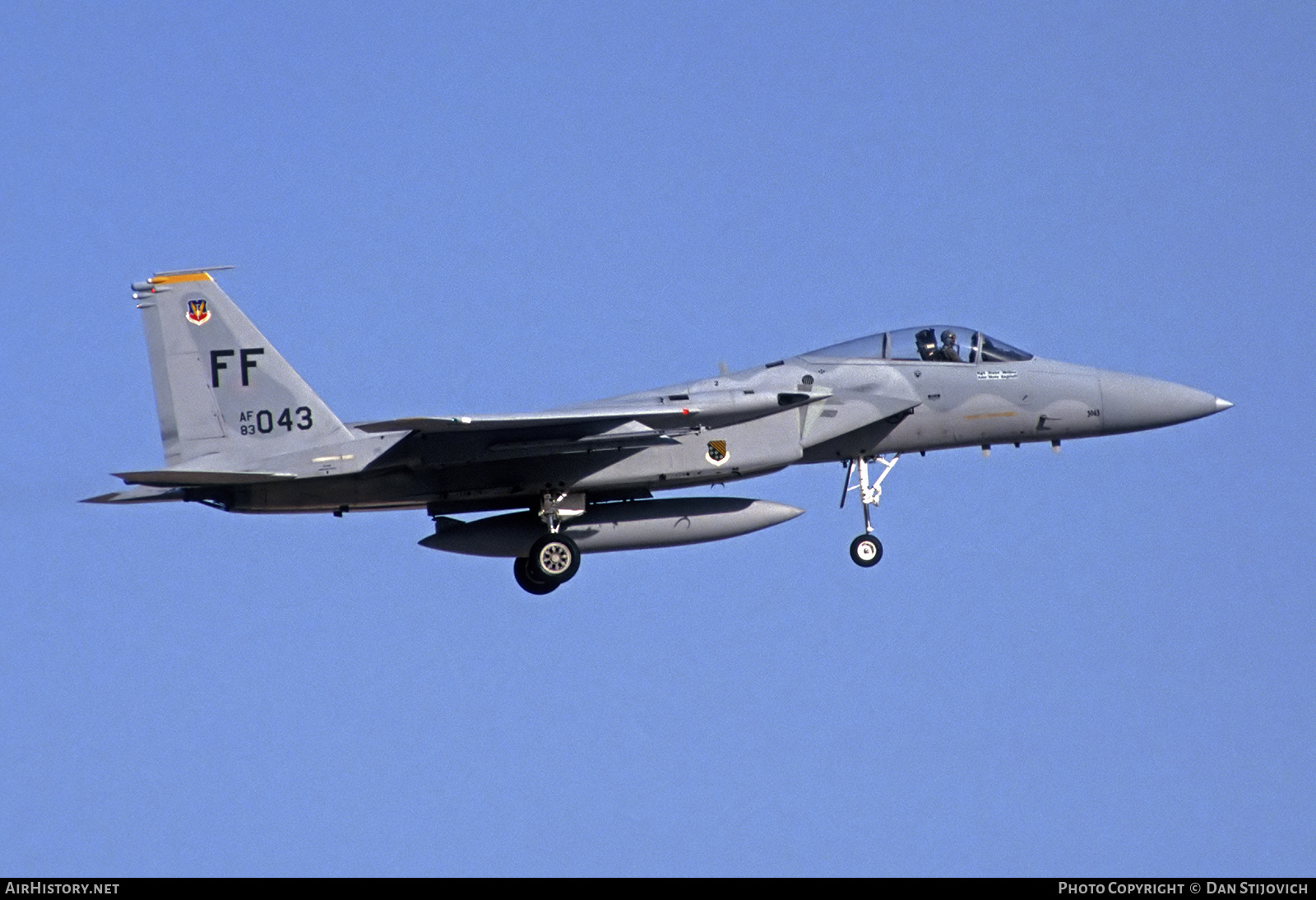 Aircraft Photo of 83-0043 / AF83-043 | McDonnell Douglas F-15C Eagle | USA - Air Force | AirHistory.net #838123