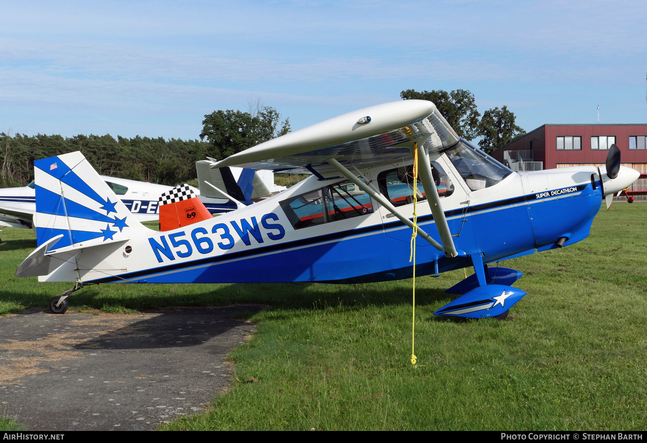Aircraft Photo of N563WS | American Champion 8KCAB-180 Super Decathlon | AirHistory.net #838134