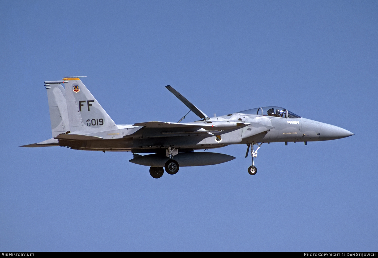 Aircraft Photo of 83-0019 / AF83-019 | McDonnell Douglas F-15C Eagle | USA - Air Force | AirHistory.net #838135