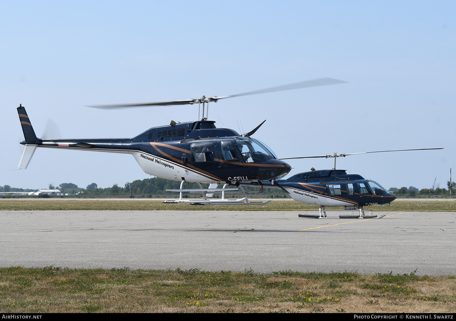 Aircraft Photo of C-FFUJ | Bell 206B-3 JetRanger III | National Helicopters | AirHistory.net #838144