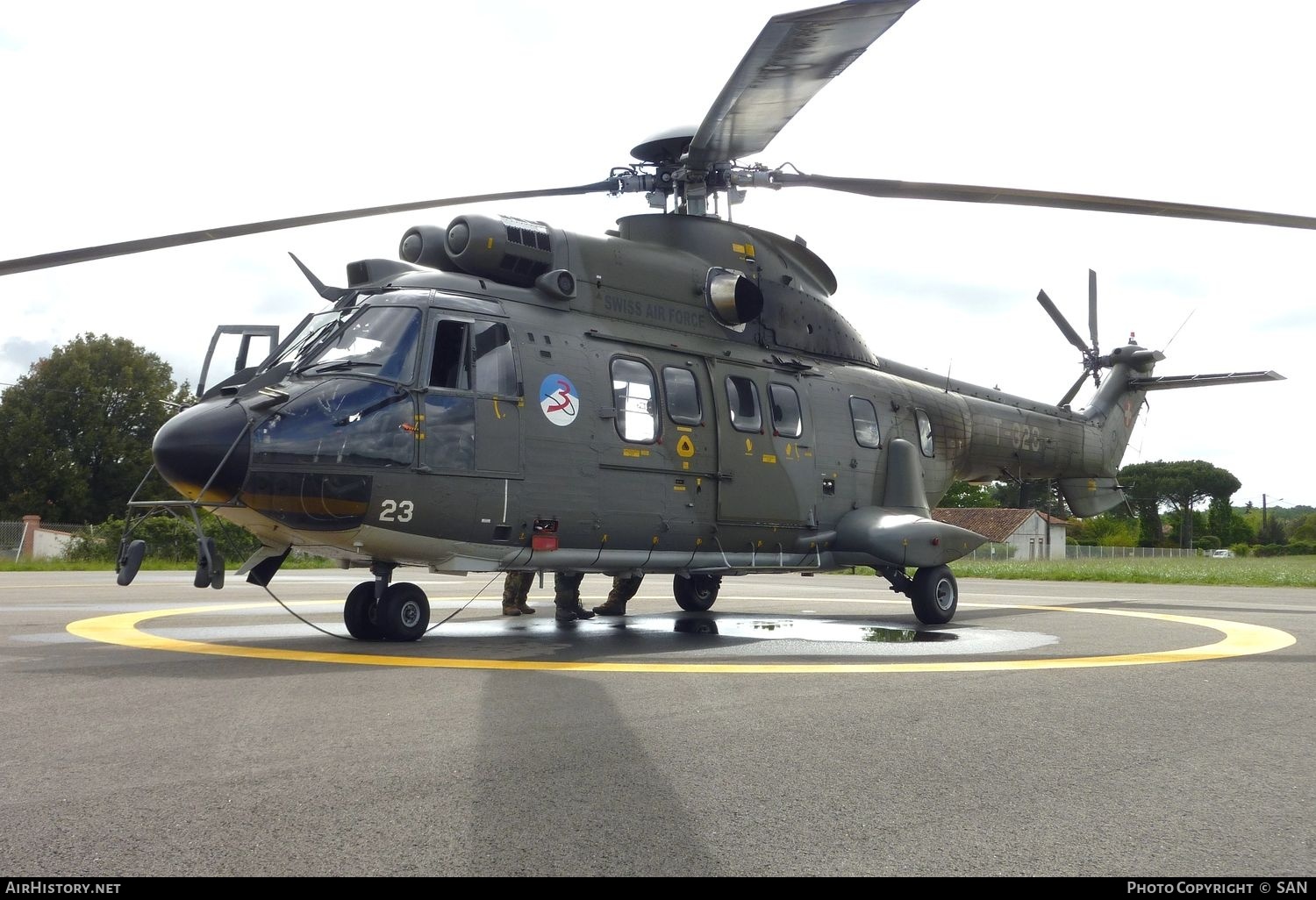 Aircraft Photo of T-323 / 23 | Aerospatiale TH06 Super Puma (AS-332M1) | Switzerland - Air Force | AirHistory.net #838157