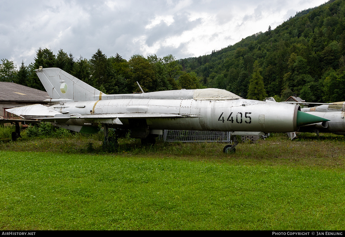 Aircraft Photo of 4405 | Mikoyan-Gurevich MiG-21PFM | Czechia - Air Force | AirHistory.net #838159