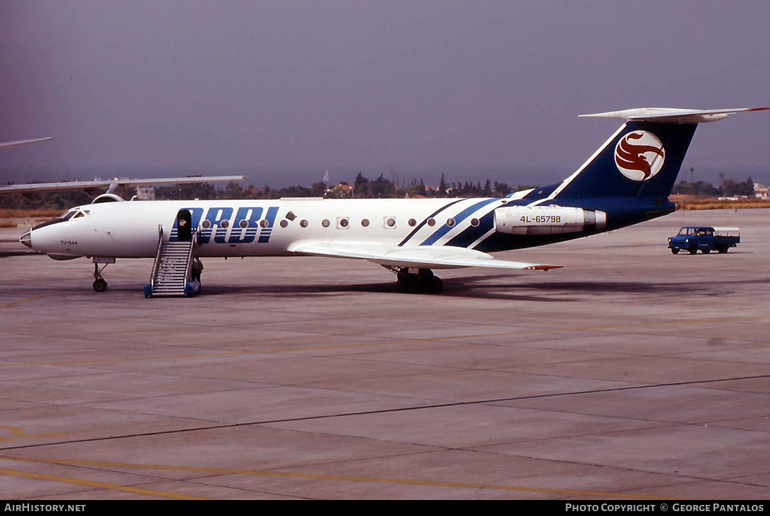 Aircraft Photo of 4L-65798 | Tupolev Tu-134A | Orbi - Georgian Airways | AirHistory.net #838183