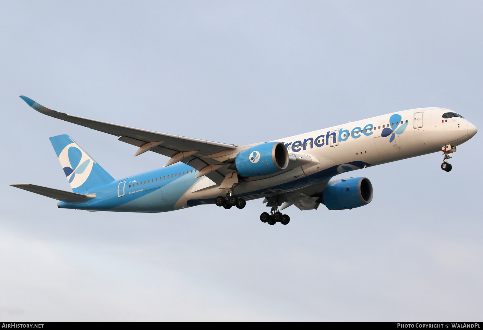 Aircraft Photo of F-HREU | Airbus A350-941 | French Bee | AirHistory.net #838185